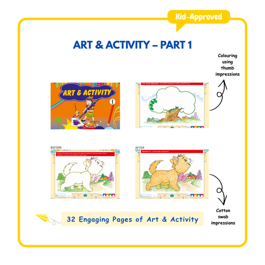 Art and Activity Coloring Books Set of 5 Books