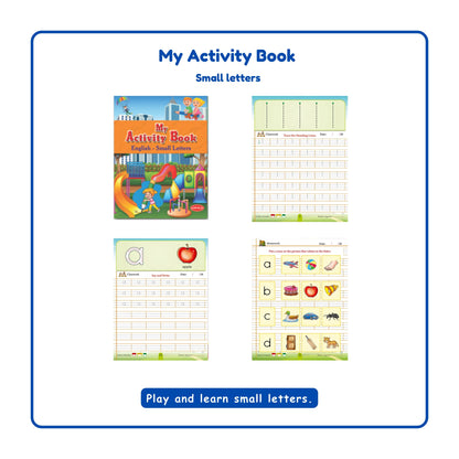 Trace & Write Practice Books Set of 3