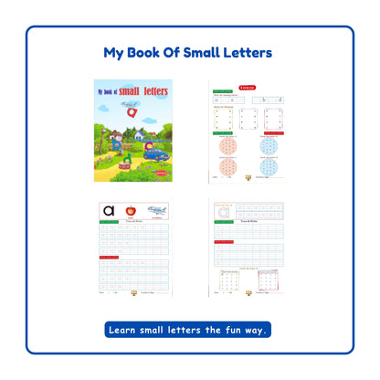 Trace & Write Practice Books Set of 3