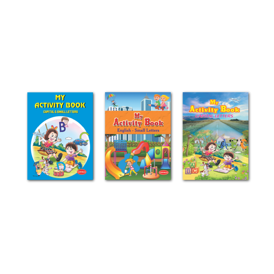 Trace & Write Practice Book I Hand Writing Books I Set of 3